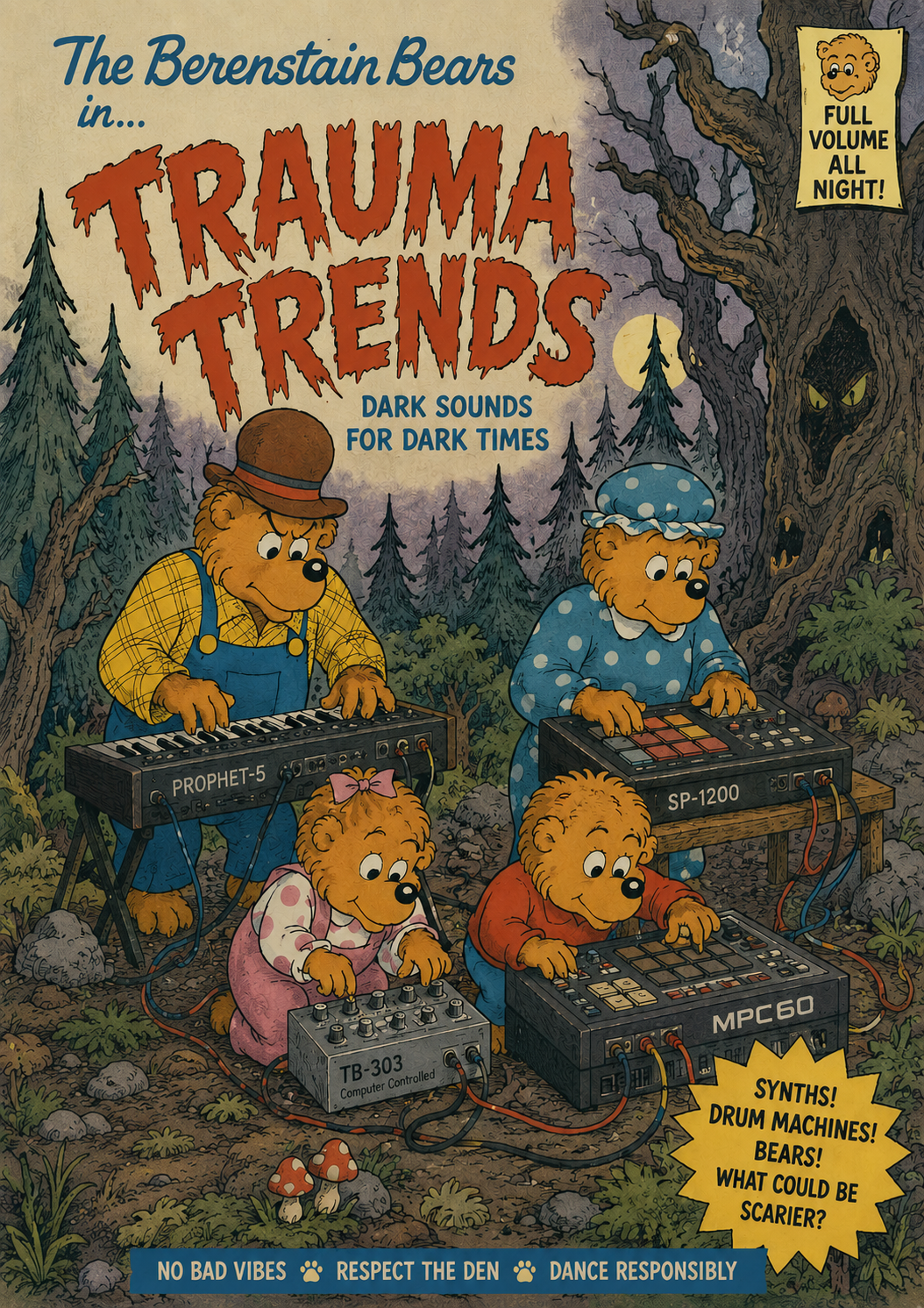 Trauma Trends mixtape cover