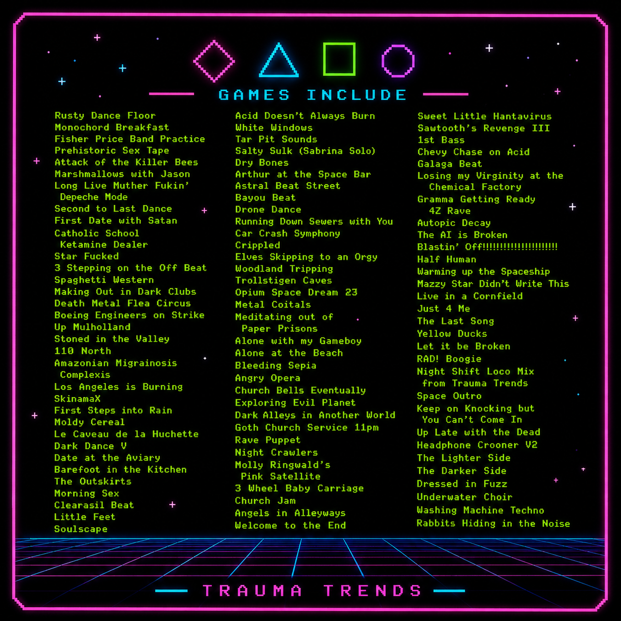 Mixtape Back Cover